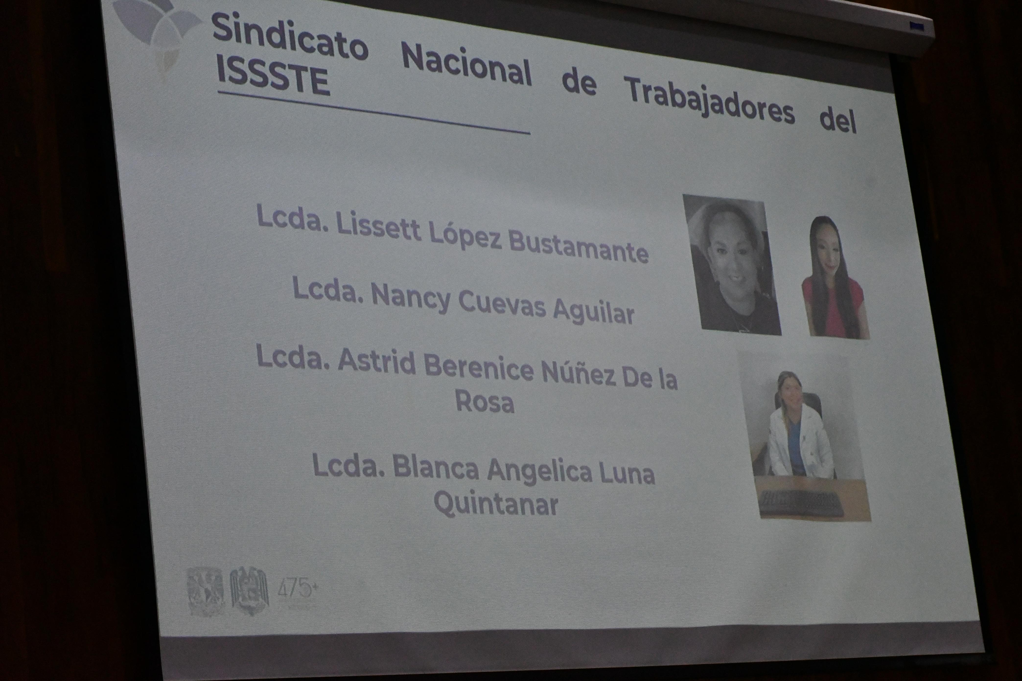  Entrega de Reconocimientos a Trabajadoras Sociales del ISSSTE, en la Escuela de Trabajo Social UNAM